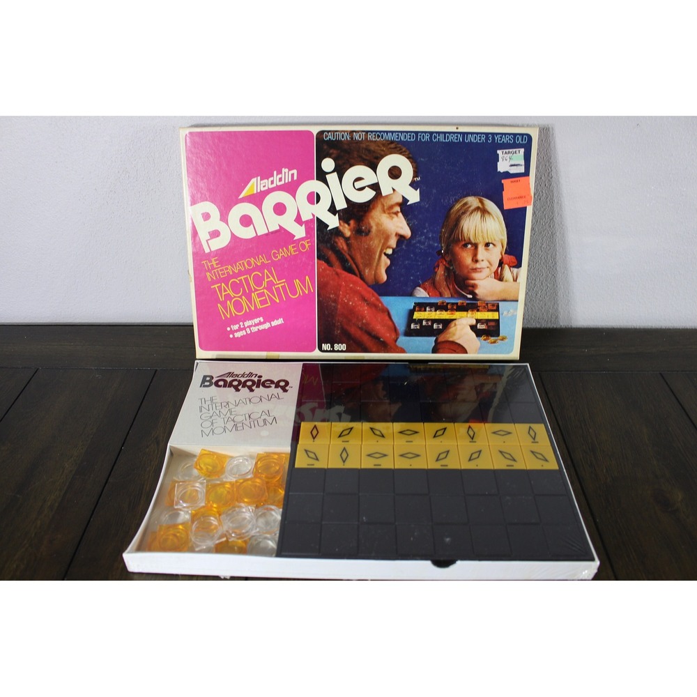 Vintage Aladdin Barrier Game The International Game of Tactical Momentum NOS